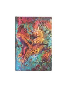 Humming Dragon Harcover Journal Mini Lined