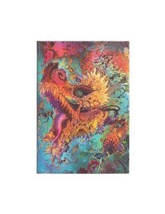 Humming Dragon Hardcover Journal Midi Lined