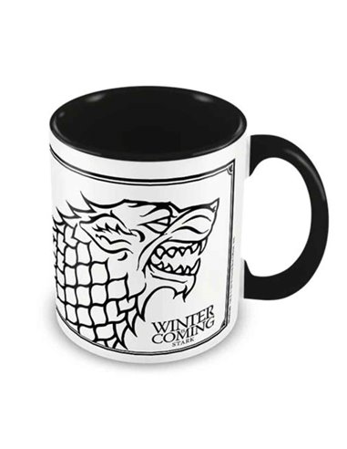 Game Of Thrones (stark) Black Mug