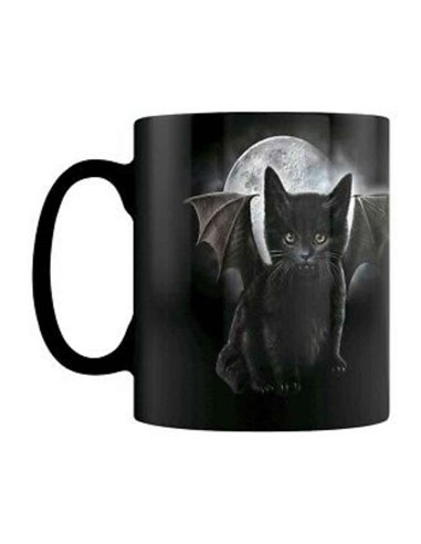 Spiral (bat Cat) Heat Change Mug