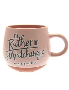 Friends ( I'd Rather Be - Pink) Round Mug