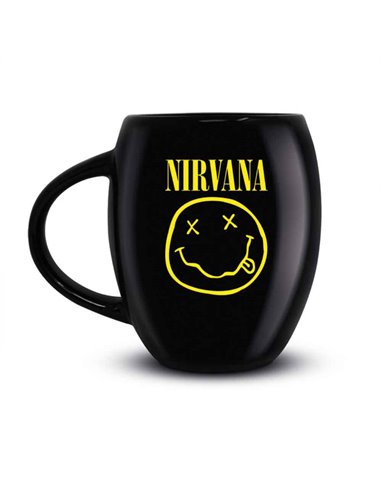 Nirvana (smiley) Oval Mug