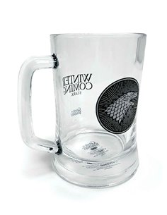 Game Of Thrones (stark) Glass Stein