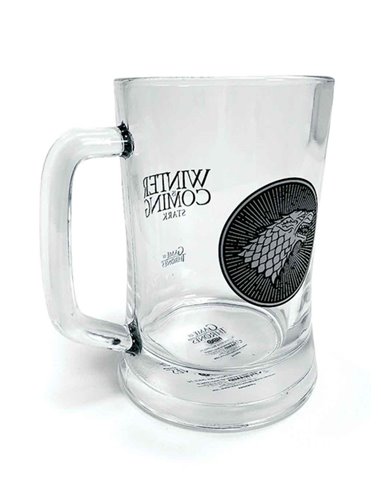 Game Of Thrones (stark) Glass Stein