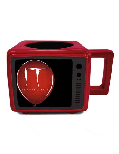 It (tasty, Tasty, Beautiful Fear) Retro Tv Heat Change Mug