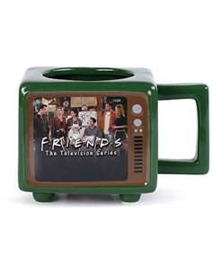 Friends (rather Be Watching) Retro Tv Heat Change Mug