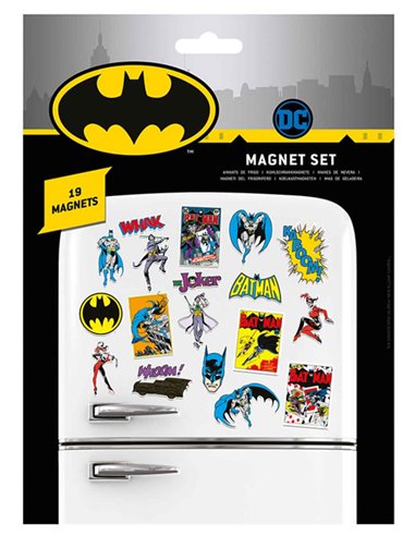 Dc Comics (batman Retro) Magnet Set