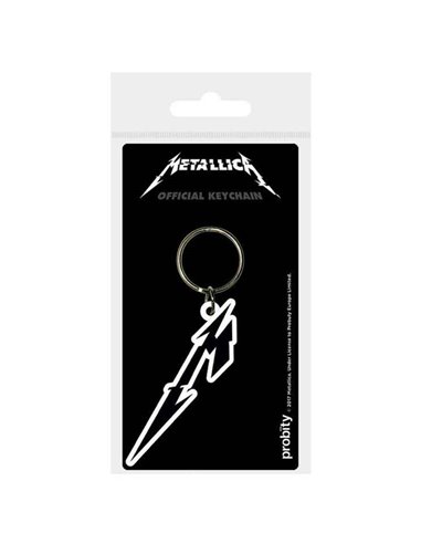 Metallica (m Icon) Rubber Keychain