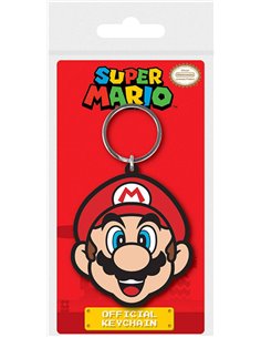 Super Mario (mario) Rubber Keychain