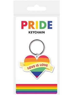 Dele Pride Rubber Keychain