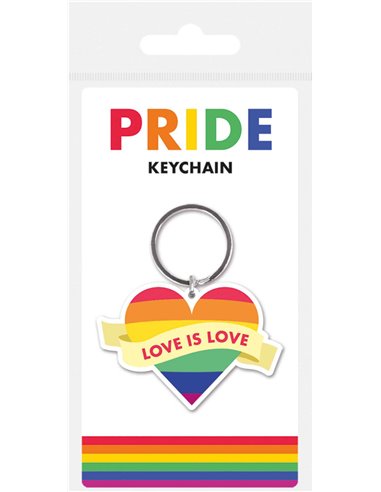 Dele Pride Rubber Keychain