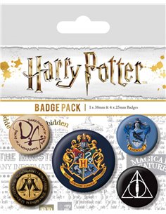 Harry Potter (hogwarts) Badge Pack