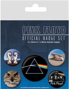 Pink Floyd Badge Pack