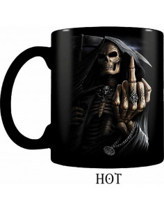 Spiral (bone Finfer) Heat Change Mug