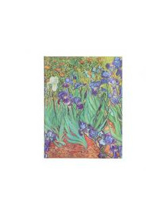 Van Gogh's Irises Hardcover Journal Midi Lined