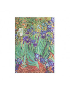 Van Gogh's Irises Hardcover Journal Midi Unlined