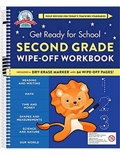 Get Ready For School - Second Grade Wipe Off Workbook