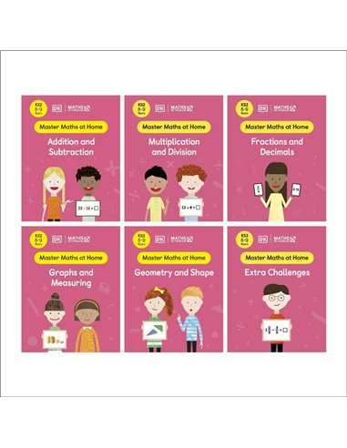 Math No Problem! Ks2 8-9 Years (collection Of 6 Books)