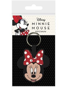 Minnie Mouse (face) Woven Keychain