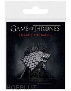 Game Of Thrones (stark) Emanel Pin Badge