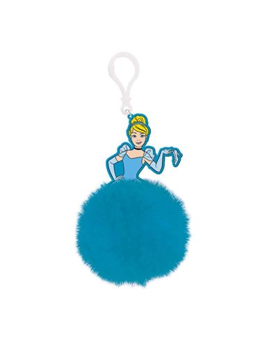 Cinderalla (ballgown) Pom Pom Keychain