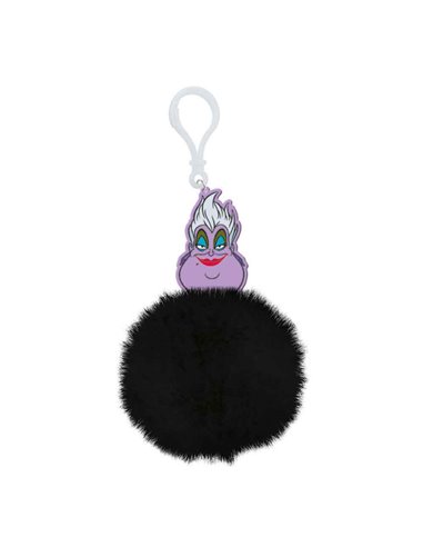 Disney Villain (ursula) Pom Pom Keychain