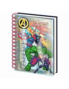 Marvel (avengers Burst) Notebook With Stationary Set